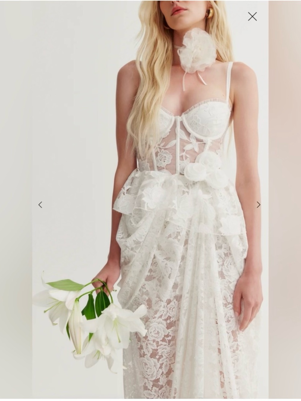 For love and lemons Alora bridle gown - Picture 2 of 7